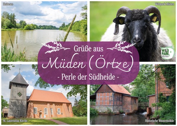 Postkarte Wildpark Müden - Müden Örtze (Motiv 26)