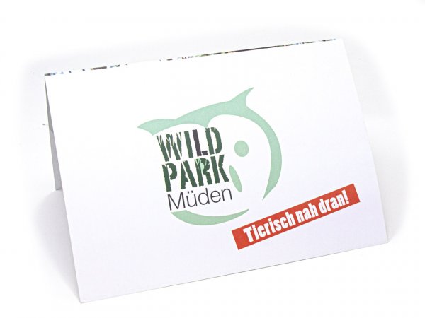 Wildpark Müden - Gutschein für eine Tageskarte Erwachsene