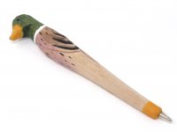 Holzkugelschreiber - Ente, ca. 20cm